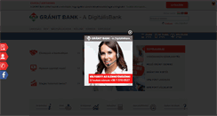 Desktop Screenshot of granitbank.hu